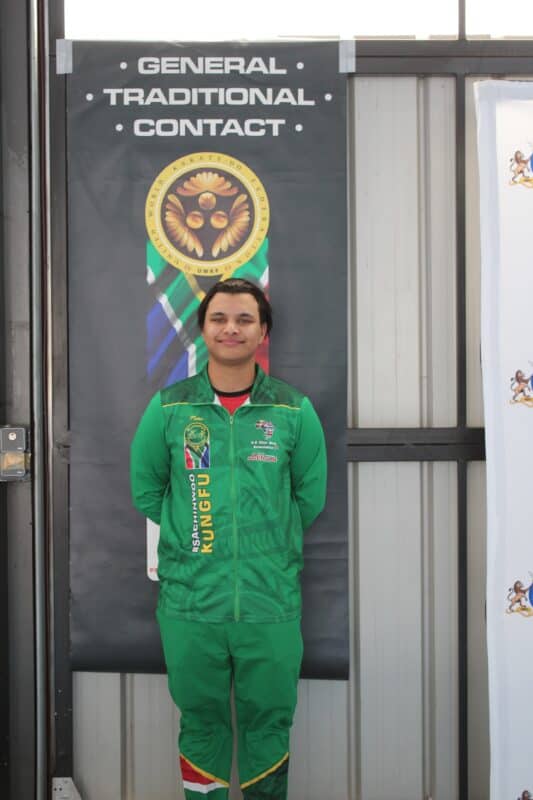 Ghumayd Goolam turns childhood dreams into kung fu success.