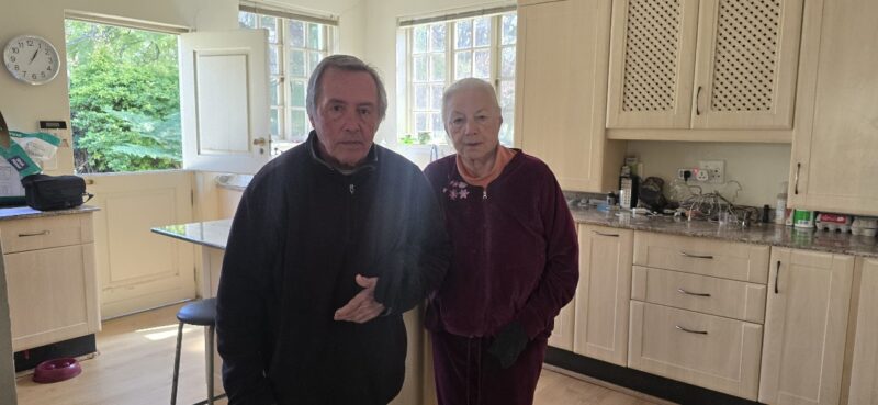 Barrie and Geraldine Brookstone use just two rooms and a few basic appliances, yet they’ve been threatened with disconnection over a bill tied to a meter they say isn’t even on their property.