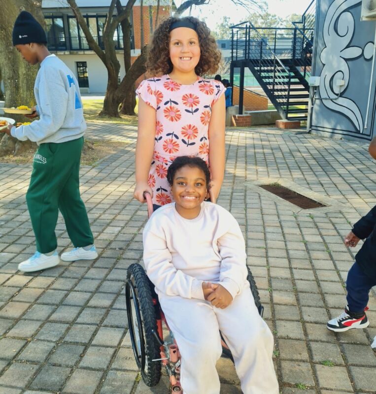 The reading, writing and playing club saw children from Katlehong, Yeoville, Houghton and Norwood.