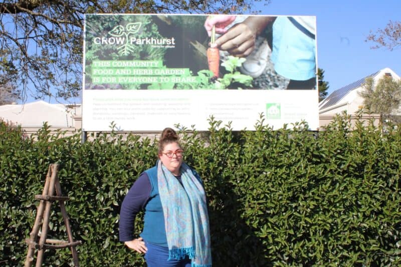 Grow Parkhurst is a community garden where anyone can pick fresh food, for free.