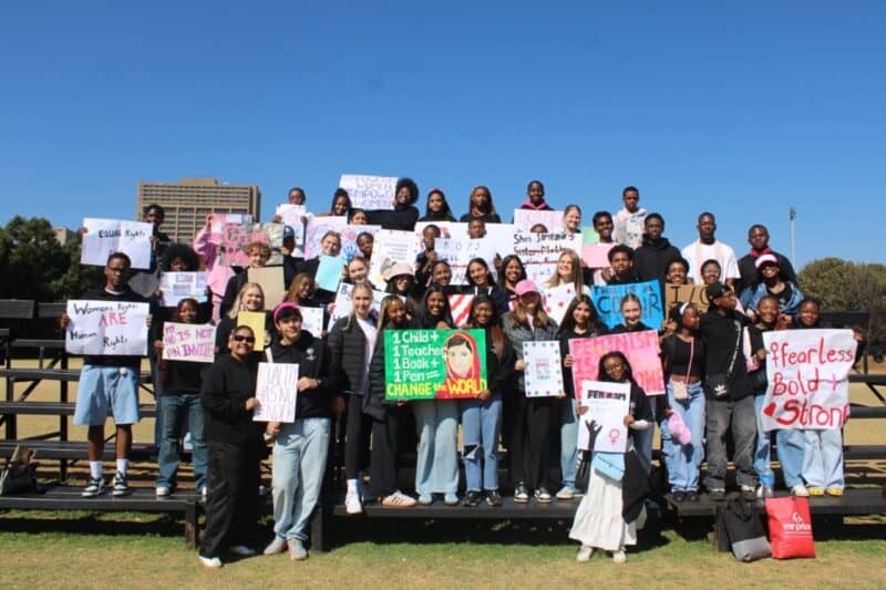 The Johannesburg Junior Council develops an interest in civic and community affairs.