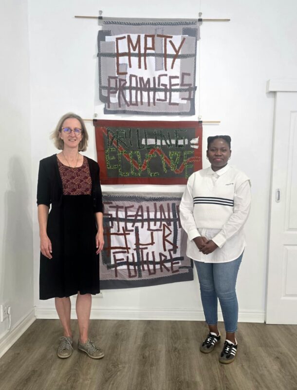 A new exhibition in Parkhurst confronts colonial legacies and intergenerational trauma, inviting visitors to witness memory, protest, and the power of art.
Naziya Davids-Easthorpe