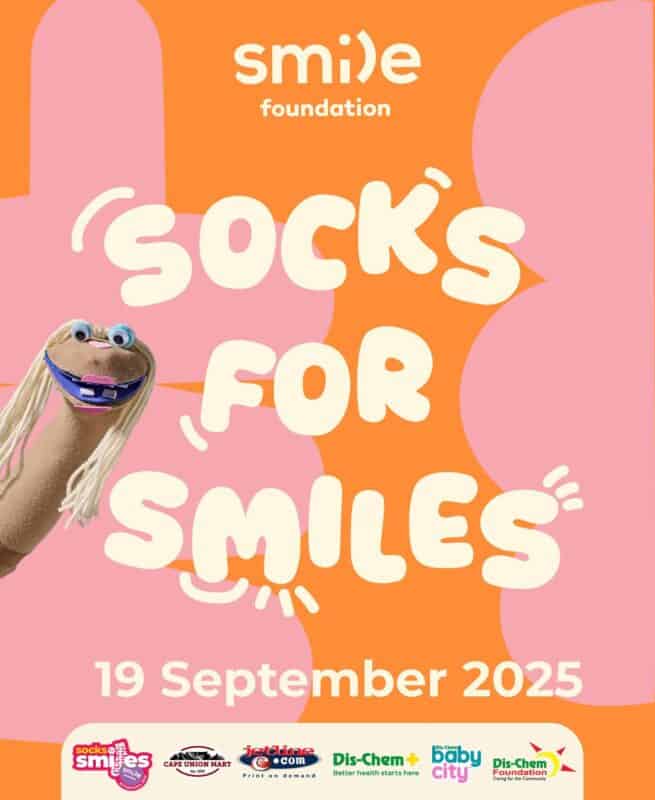 Bright socks could help fund 100 life-changing surgeries for children in need.
