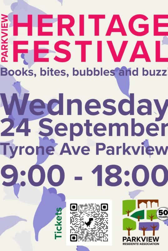 Parkview is gearing up for its Heritage Festival on September 24, with wine tastings, book talks, children’s activities and a community spirit that’s bringing the suburb to life.