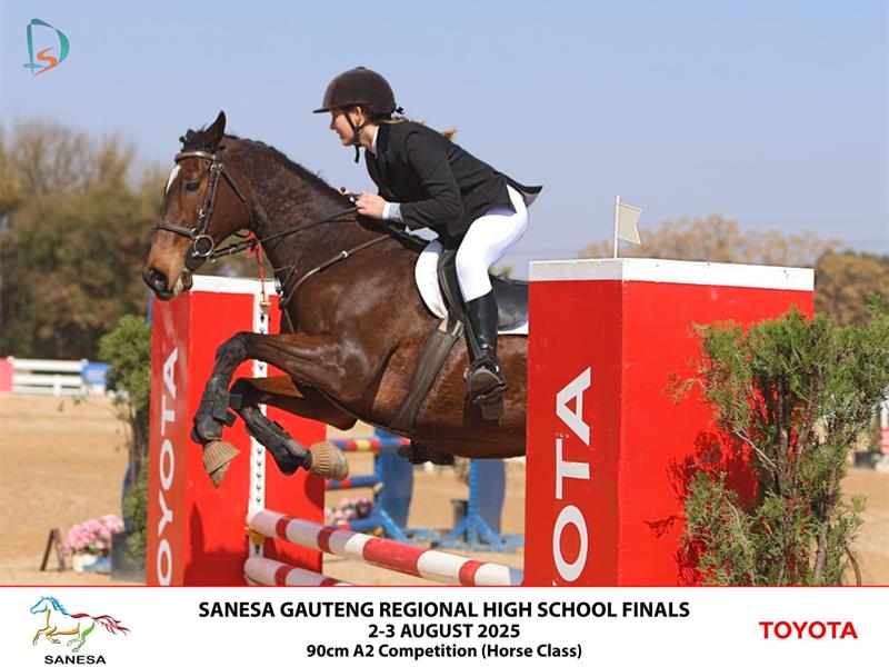 Parktown High School for Girls equestrian, Jessica Taggart, is preparing to compete in Nationals, which will take place in October