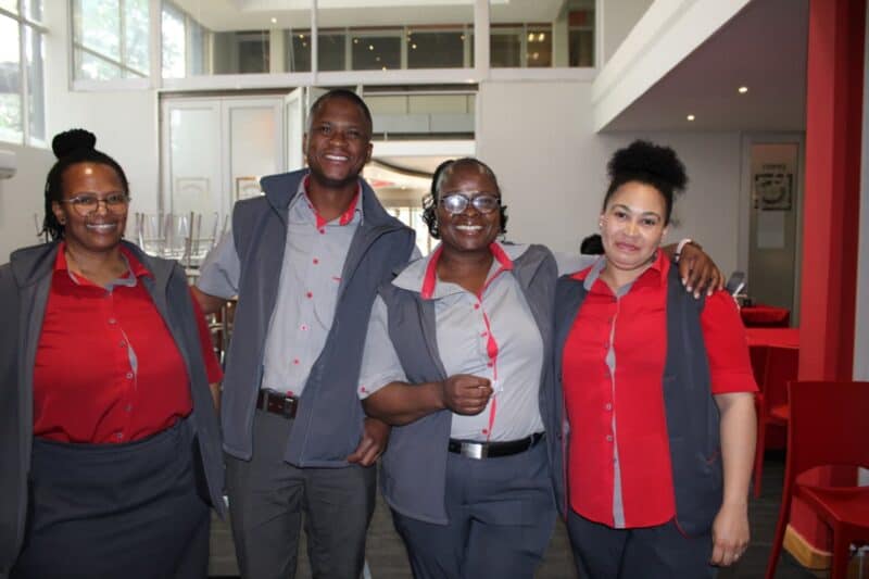 Caxton House hosted a successful blood drive with SANBS, reaching its target of 20 donors and helping to save lives.