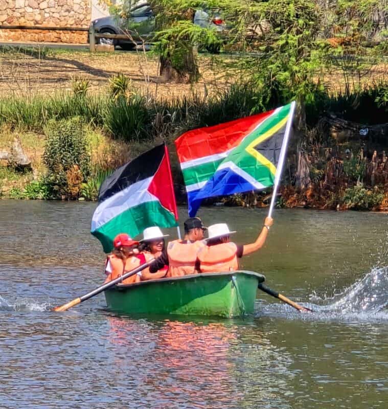 Boats are setting sail and voices are rising as South Africans takes a stand, both on the water and at home.