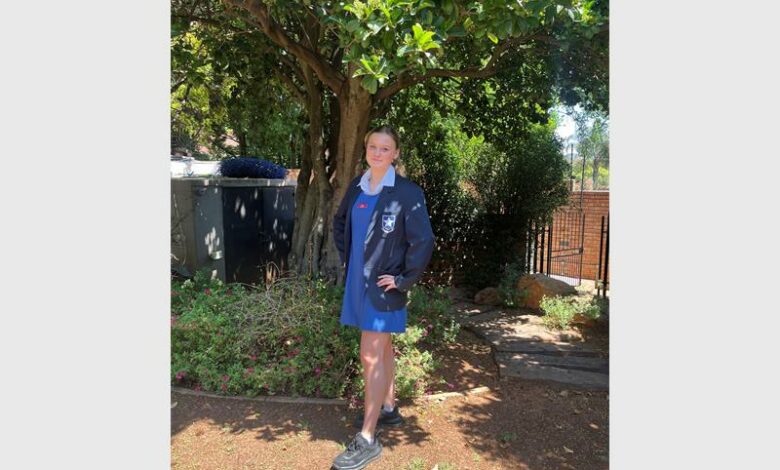 Anna Fee, an exchange student from Germany. Photo taken in 2025. Photo: Supplied.