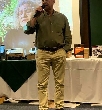 Frans Cornelissen, Tourvest executive, at the Parkview Gold Day on October 16, 2025. Photo: Supplied