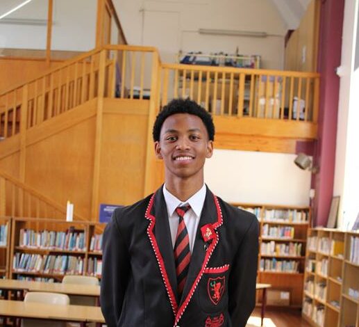 Parktown Boy's matric learner, and first team's soccer captain, Kaden Poole on October 1, 2025. Photo: Naziya Davids-Easthorpe