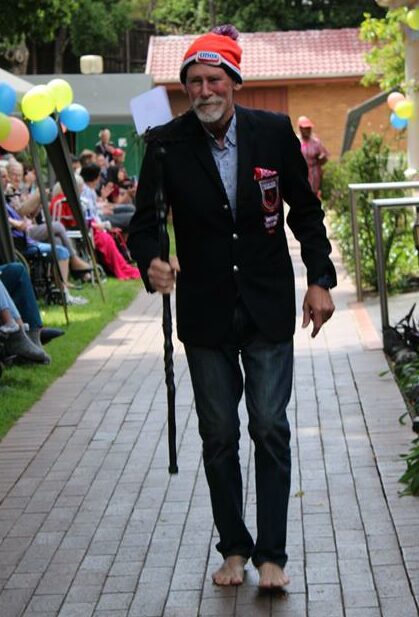 Jerome Bull won first place in the men's category at the fashion show at Park Care in Parktown on October 11, 2025. Photo: Naziya Davids-Easthorpe