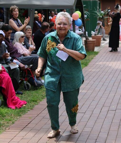 Magel Arnoldi at the Park Fashion show in Parktown on October 11, 2025. Photo: Naziya Davids-Easthorpe