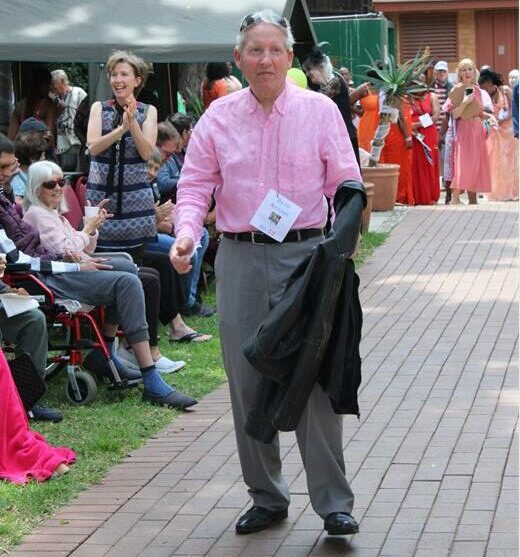 Resident David Appleby won second place in the men's category at the fashion show on October 11, 2025, at Park Care in Parktown. Photo: Naziya Davids-Easthorpe