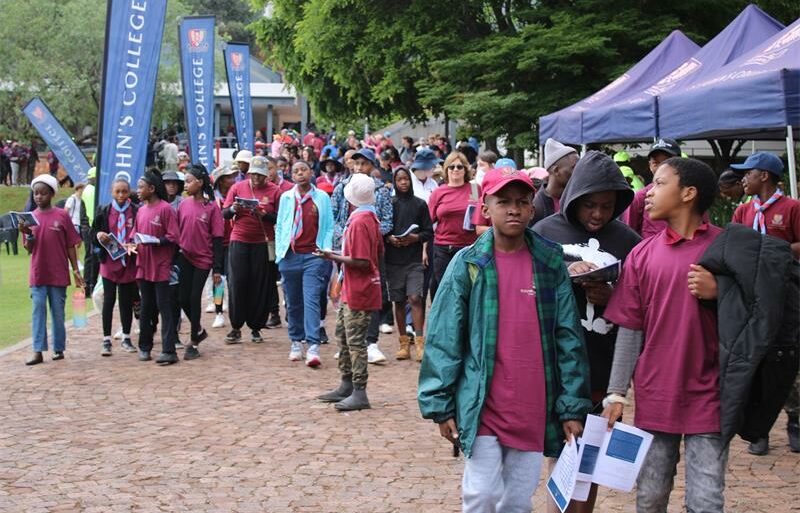 The annual 7km Tutu Memorial Walk in Johannesburg brought together schools and communities to honour Archbishop Desmond Tutu’s message of unity.