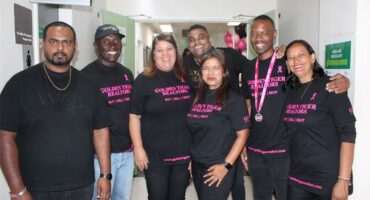 Golden Tiger Realtors team at Charlotte Maxeke for the Pink October event on October 28, 2025. Photo: Naziya Davids-Easthorpe