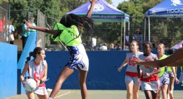 Unathi Busakwe defends the goal attack on October 17, 2025. Photo: Asanda Matlhare