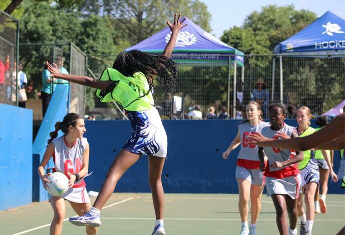 Unathi Busakwe defends the goal attack on October 17, 2025. Photo: Asanda Matlhare