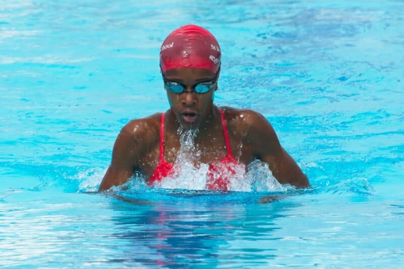 St Mary School, Waverly’s Maya Mgcina has been selected to join the SSA high performance youth squad, having achieved over 700 aquatic points during races she took part in this year.