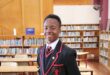 Grade 8 footballer, Bokang Langa, at Parktown Boys High School on October 1, 2025. Photo: Naziya Davids-Easthorpe