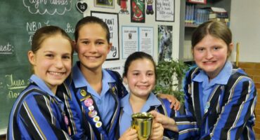 Anna Bezuidenhout, Florence Bezuidenhout, Gabriella Psaros and Adrienne Sales on October 23, 2025. Photo: Supplied