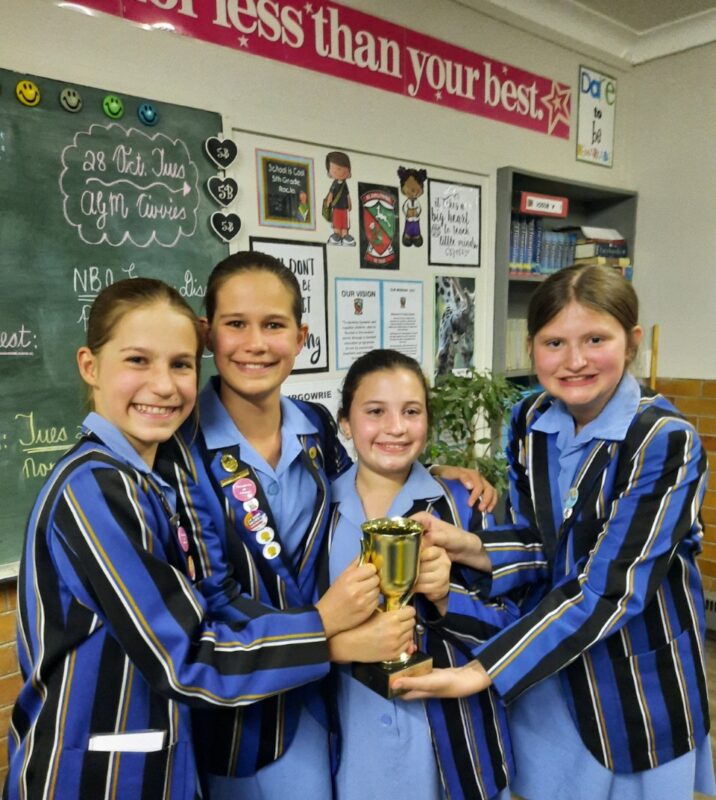 Anna Bezuidenhout, Florence Bezuidenhout, Gabriella Psaros and Adrienne Sales on October 23, 2025. Photo: Supplied
