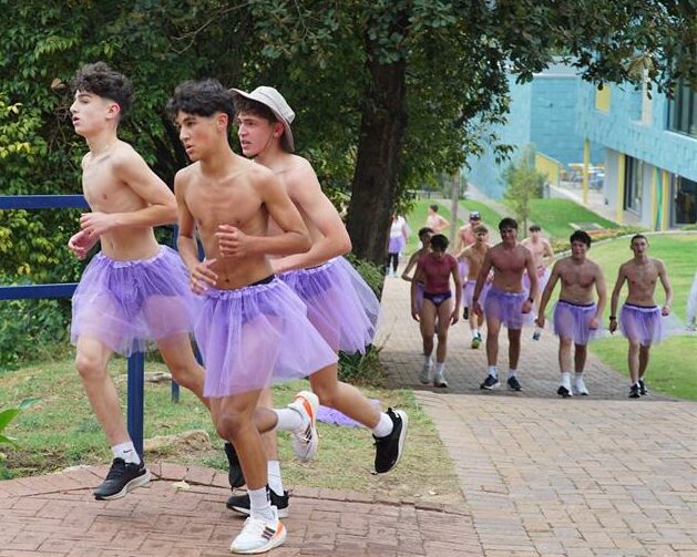 King David Linksfield learners participate in the Daredevil run
