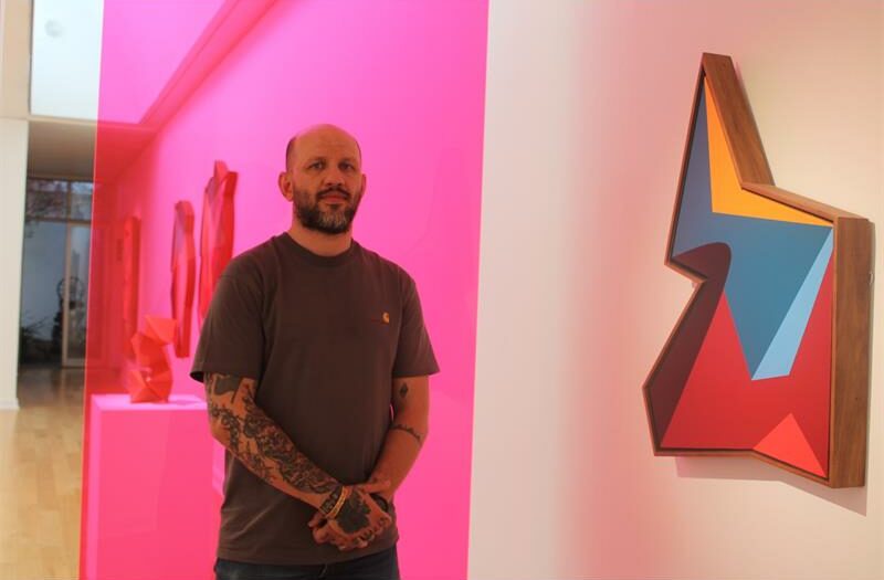 Andrzej Urbanski's new exhibition, Continuum was influenced by him becoming a father, exploring the complexities of the dualities of masculinity.