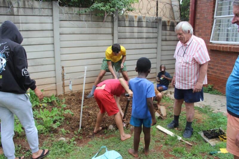 What began as a few spinach beds has blossomed into a flourishing vegetable garden and a source of joy, teamwork, and purpose for the boys at Maria Kloppers Children’s Home.
