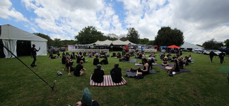 Parkview comes together to mourn and stand against gender-based violence. At midday, the church bell rang, ribbons were tied, and the community lay in silent protest, calling for change.