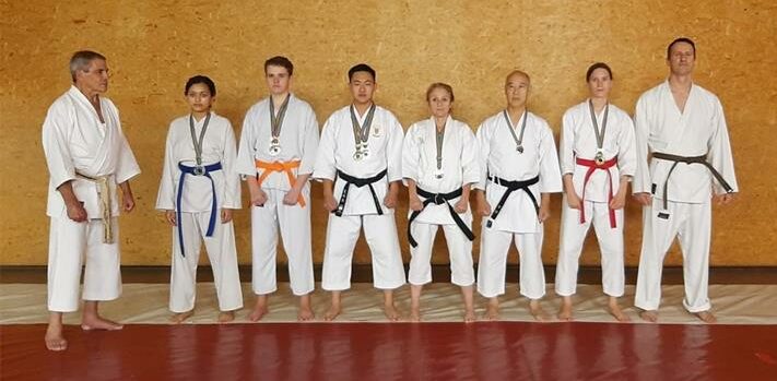 Members of Dorfman Karate Club showcased exceptional skill at the KWF SA Senior Championships in a highly competitive event.