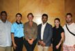 Chairperson Sunil Geness, youth crime prevention desk secretary Tamara Grace Barnwell, secretary Amanda Fleming, vice chairperson Molesh Singh, business liaison Samantha Jones, and security liaiso