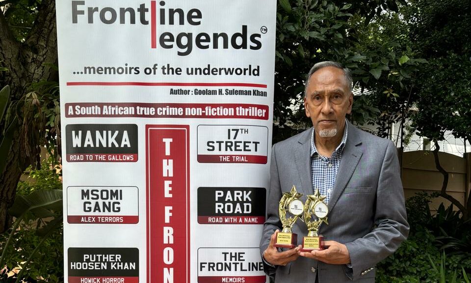 Houghton author celebrates double victory as true crime memoir earns major recognition