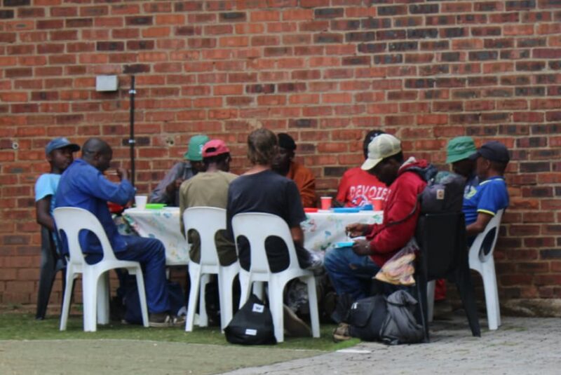 A Craighall NPO brought dignity and togetherness to the displaced community this week, as they provided a heartfelt festive meal.