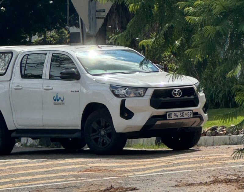 The flooding pipe in Rose Street began as a water leak in July