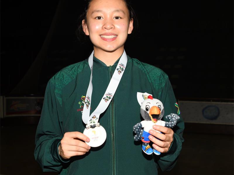 With silver achieved at the African Youth Games, this Wanderers’ badminton star eyes bigger goals