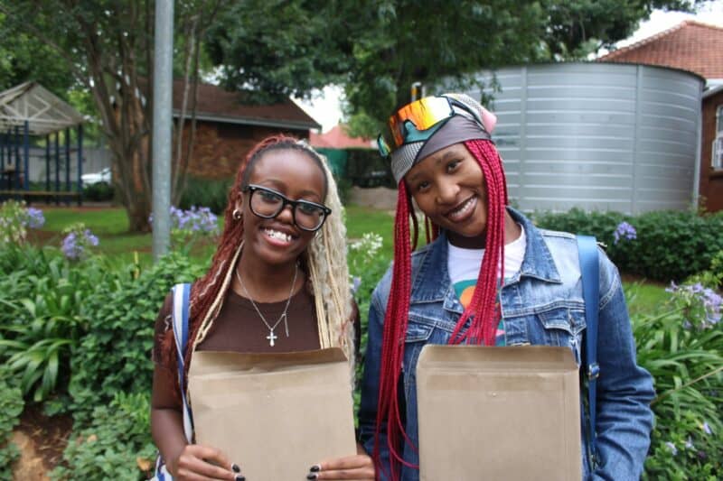 Gail Davidson, Parktown High School for Girls headmistress, commends the Class of 2025 for their performance in the 2025 final exams.