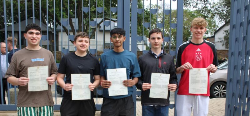 Pride, relief, and celebration filled the grounds of King Edward VII School as the Class of 2025 received their long-awaited matric results, marking another solid year for the historic boys’ school.