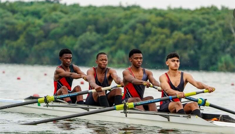 At just 17, Humaid Timol is making waves in South African rowing. A Grade 12 learner at Parktown Boys' High School, he stands out as a promising young rower due to his talent and determination.