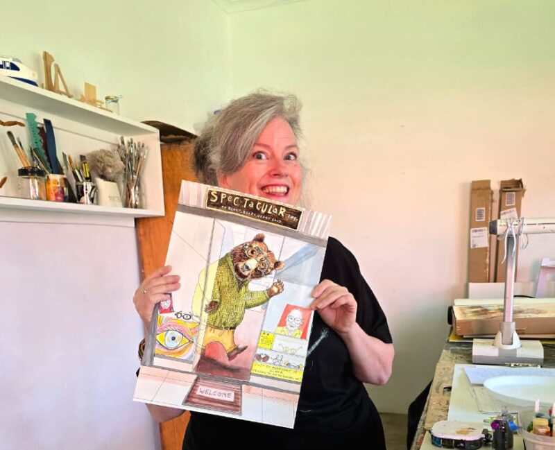 Local illustrator Joanne Mclaughlin has carved out a unique artistic identity, blending humour, heart, and imagination, and finding international acclaim along the way.