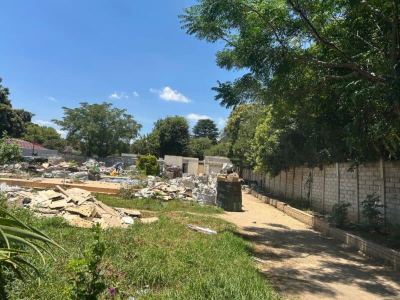 Illegal recycling property poses a health and safety risk to Bramley residents.