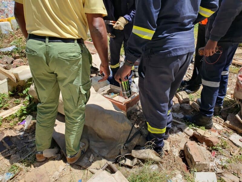 City of Johannesburg’s integrated operations in Ward 74 resulted in illegal electricity connections being disconnected.