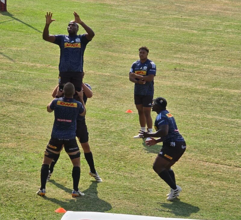 The Stormers completed their final training session in Greenside as they prepare for Saturday’s United Rugby Championship match against the Lions at Ellis Park.