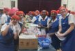 Parktown High School for Girls learners came together to participate in a Rise Against Hunger packaging event. Photo: Supplied