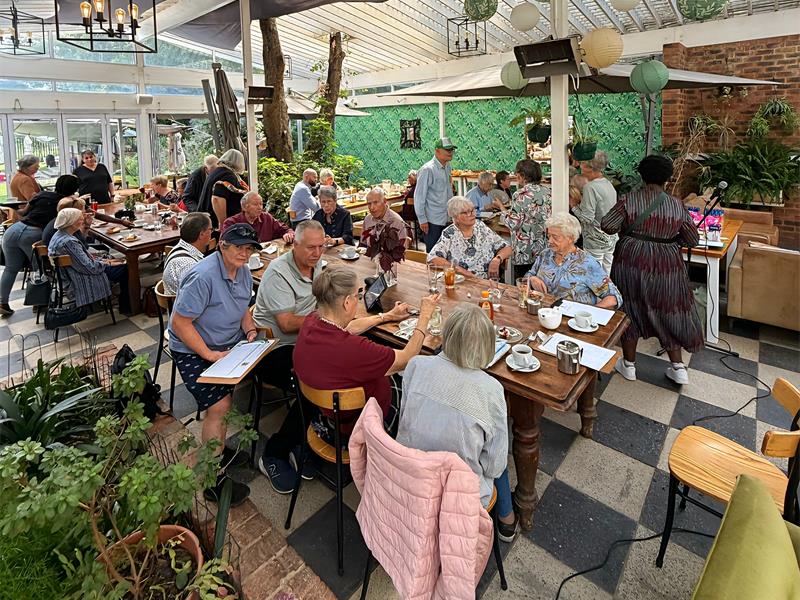 From sweet treats to meaningful talks, Parkhurst seniors enjoyed a heartwarming day of connection, laughter, and giving back at Delta Café & Don Quixote at Delta Park.