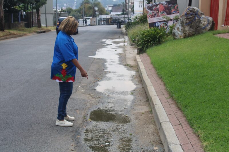 Illovo’s 10-year-old underground leak, on Forte Street, could finally come to an end in three weeks-time.
