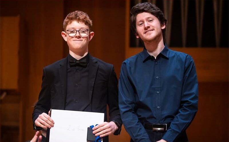 St John’s College pianist plays to second place