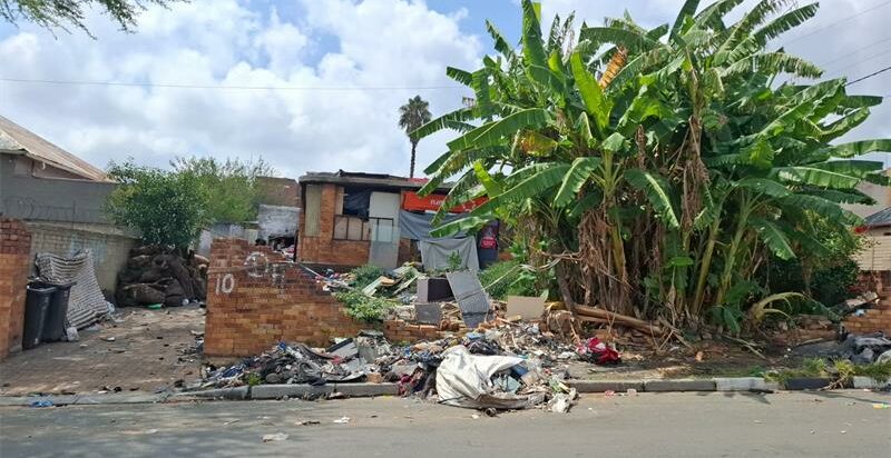 The dilapidated house in Orange Grove on April 16, 2026. Photo: Supplied