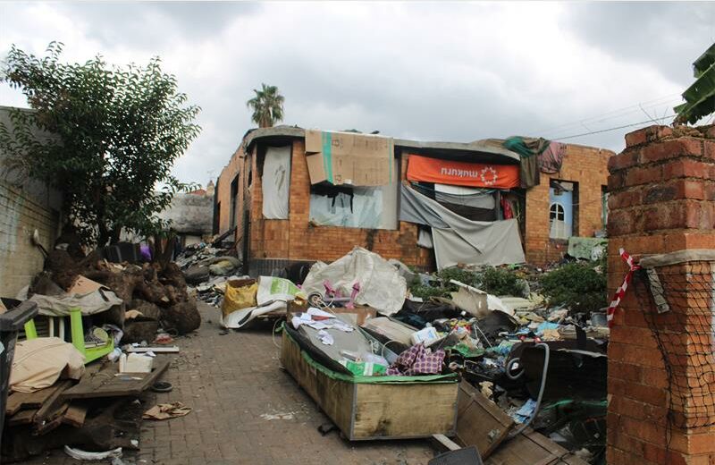 An abandoned Orange Grove house has become a crime scene and a safety risk, with residents still waiting for action after eight years.