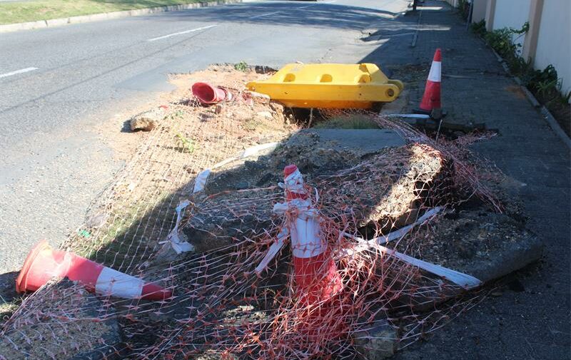 The Johannesburg Water quotation, still unaccounted by JRA, is delay their work on the storm water drain on 2nd Avenue in Lyndhurst.