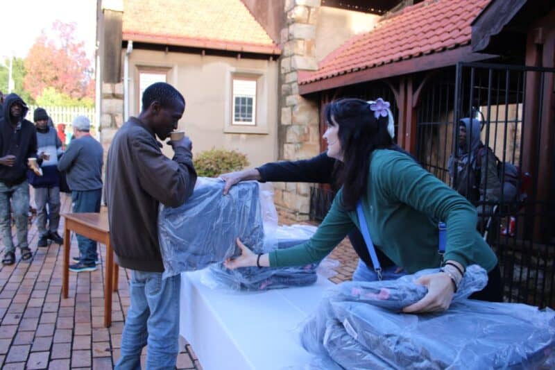 Blankets and warm meals offer relief as colder days arrive at St Columba’s Presbyterian Church.